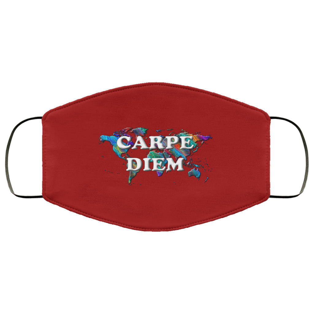 Carpe Diem 2 Layer Protective Face Mask