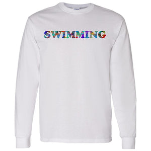 Swimming Long Sleeve Sport T-Shirt