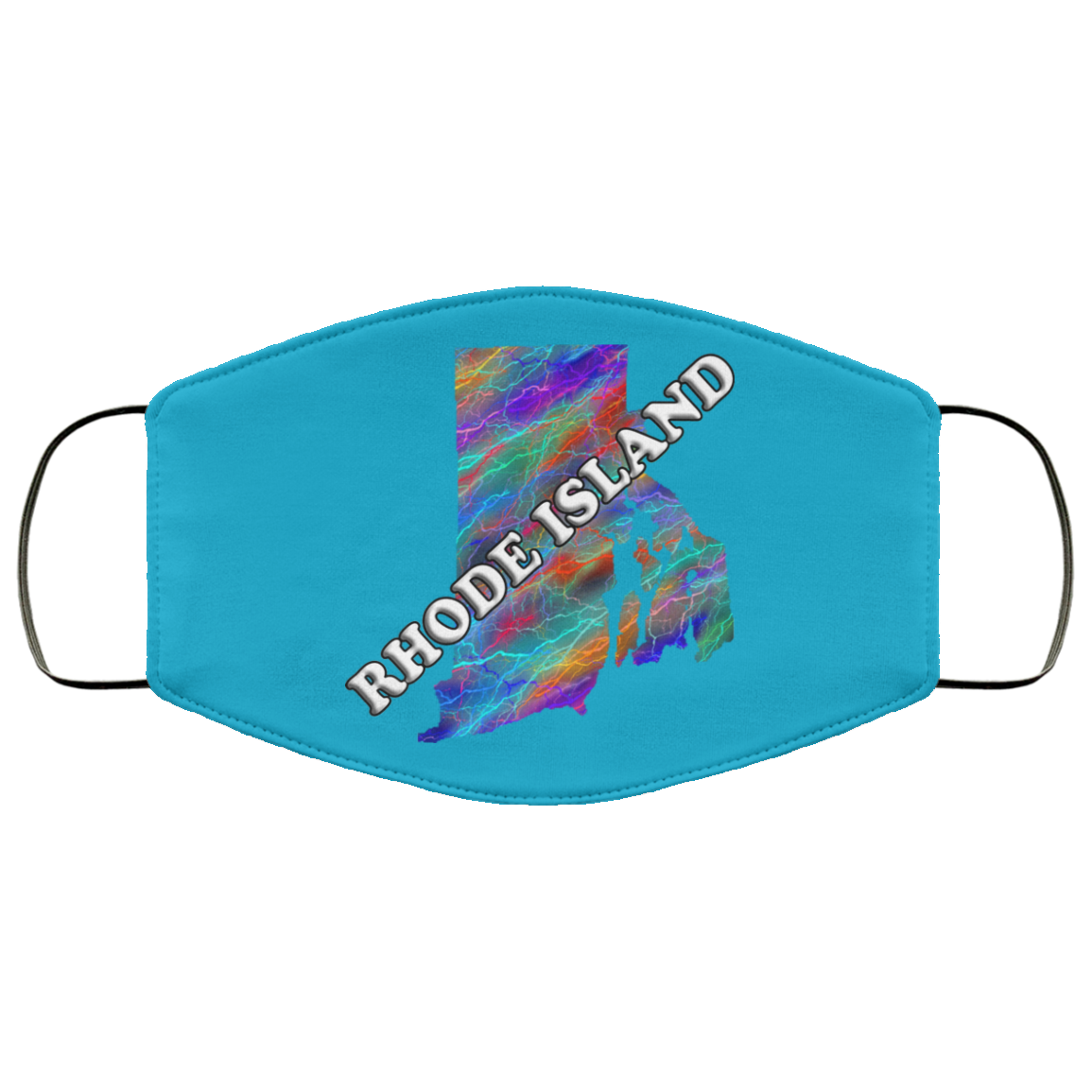 Rhode Island 2 Layer Protective Face Mask