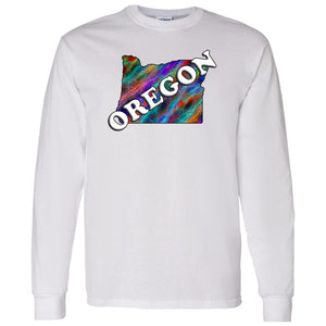 Oregon Long Sleeve State T-Shirt