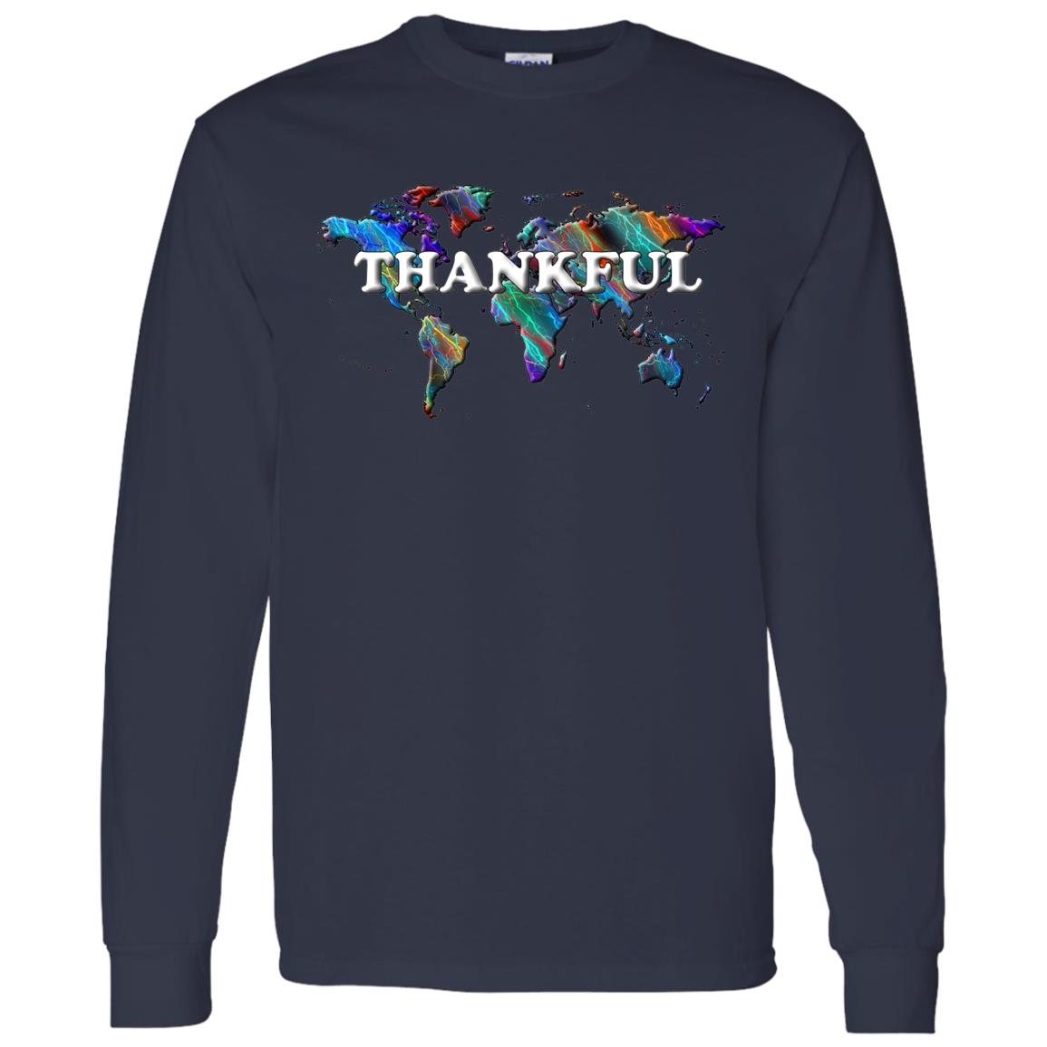 Thankful Long Sleeve Statement T-Shirt