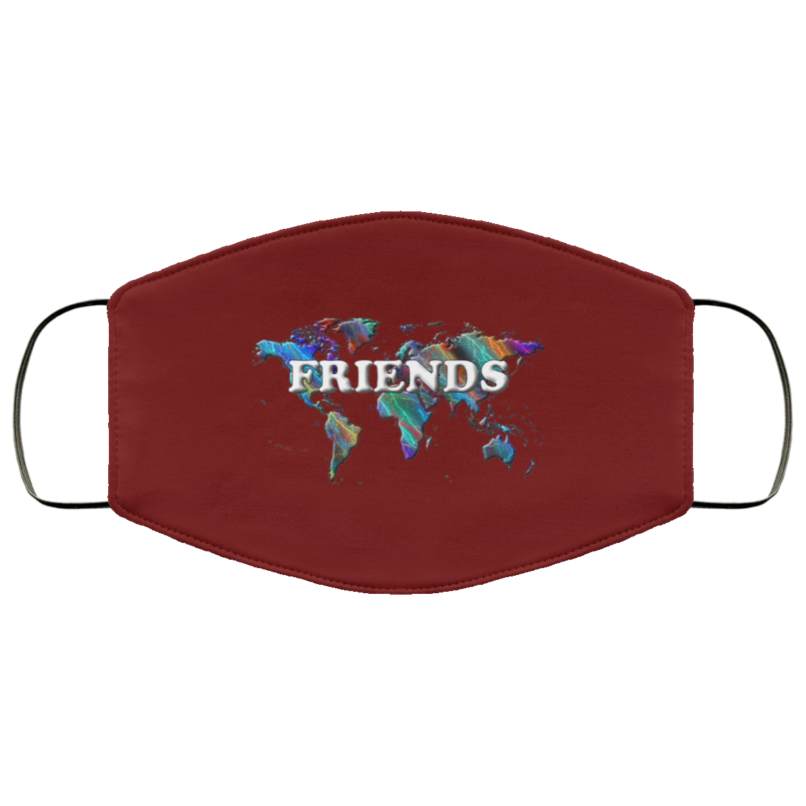 Friends 2 Layer Protective Mask