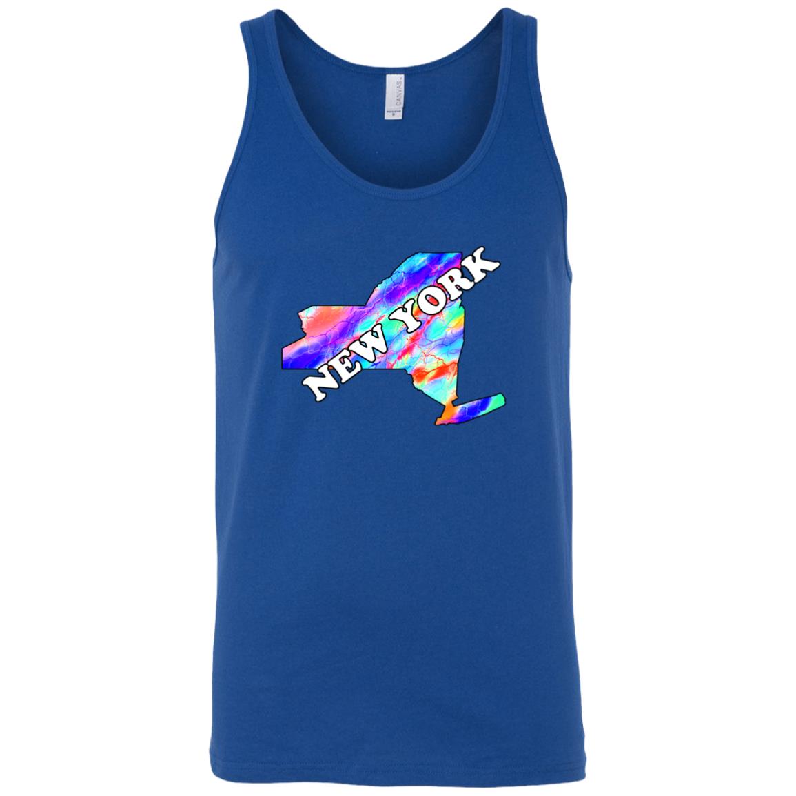 New York Sleeveless Unisex Tee