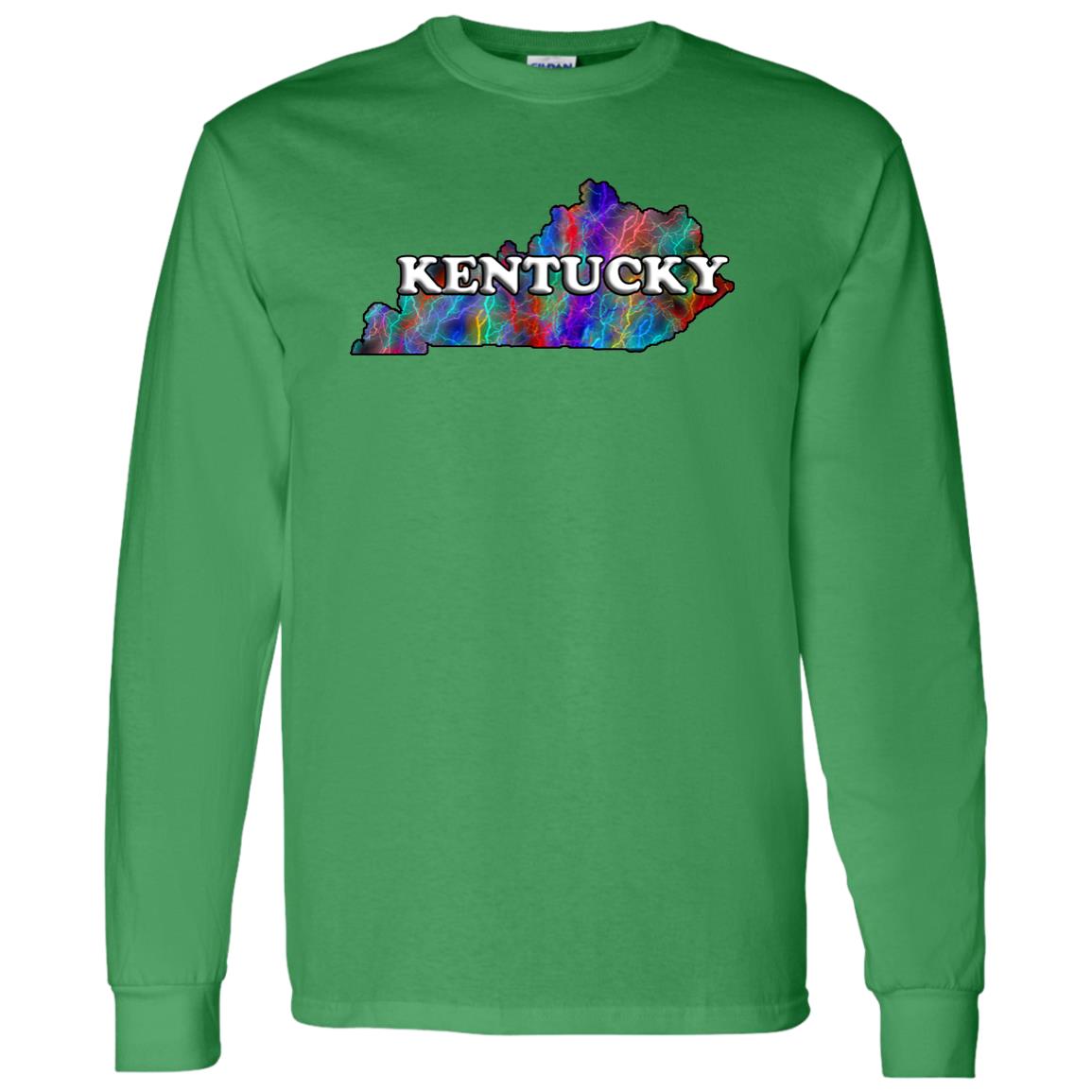 Kentucky Long Sleeve State T-Shirt