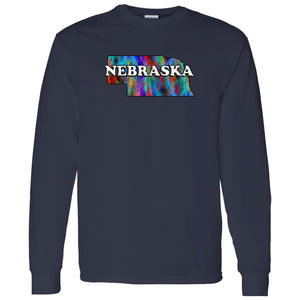 Nebraska Long Sleeve State T-Shirt