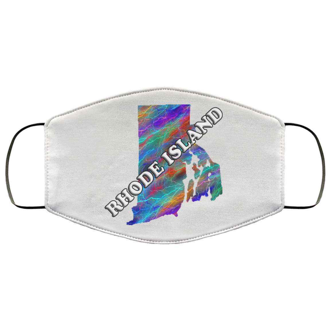 Rhode Island 2 Layer Protective Face Mask