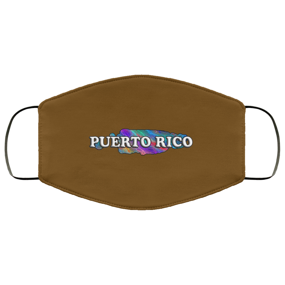 Puerto Rico 2 Layer Protective Face Mask