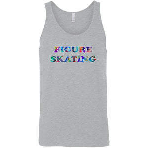Figure Skating Sleeveless Unisex Tee