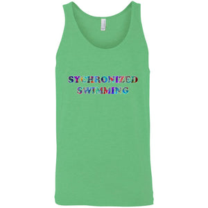 Sychronized Swimming Sleeveless Unisex Tee