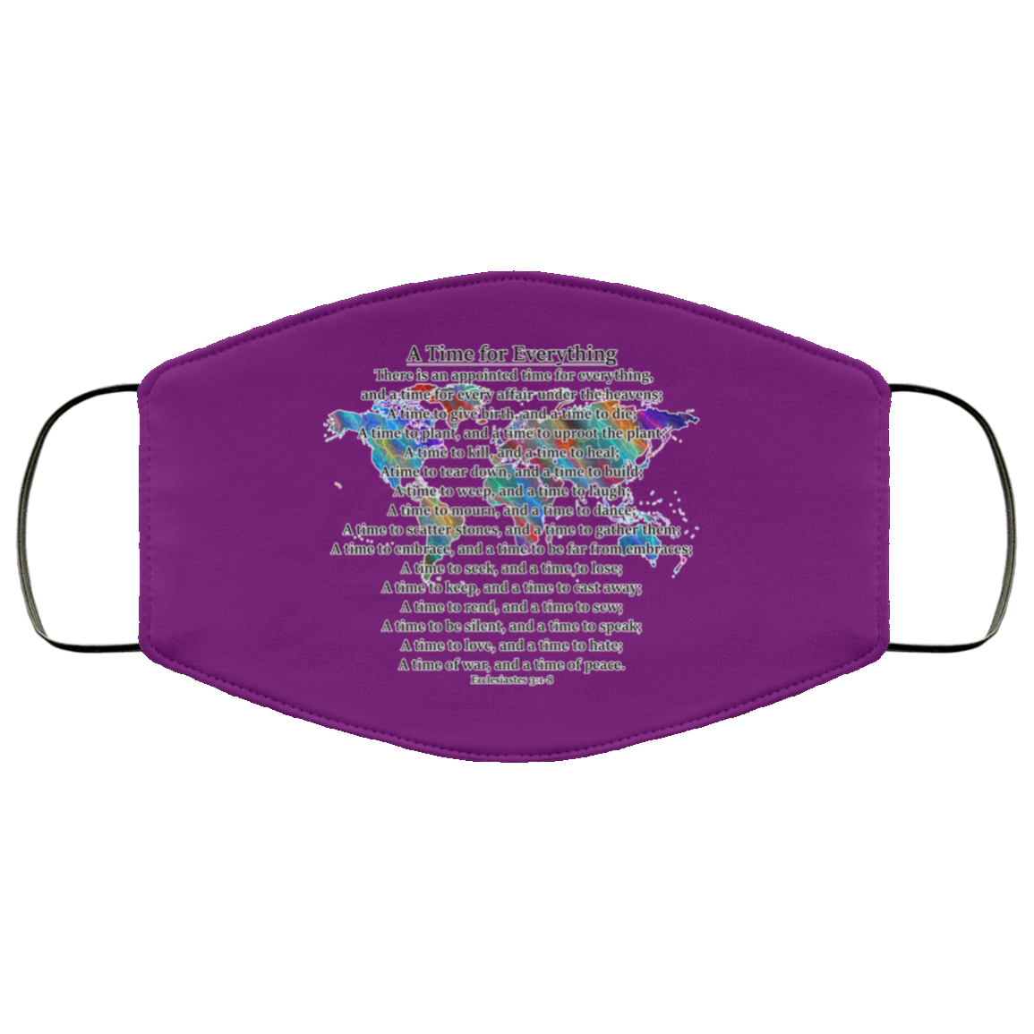 A Time for Everything 2 Layer Protective Mask