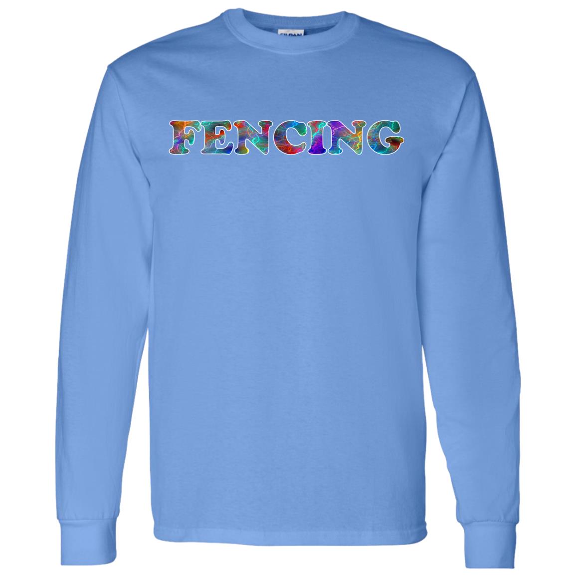 Fencing Long Sleeve Sport T-Shirt