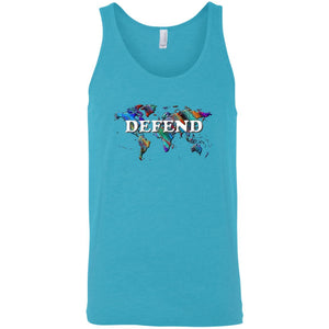 Defend Sleeveless Unisex Tee