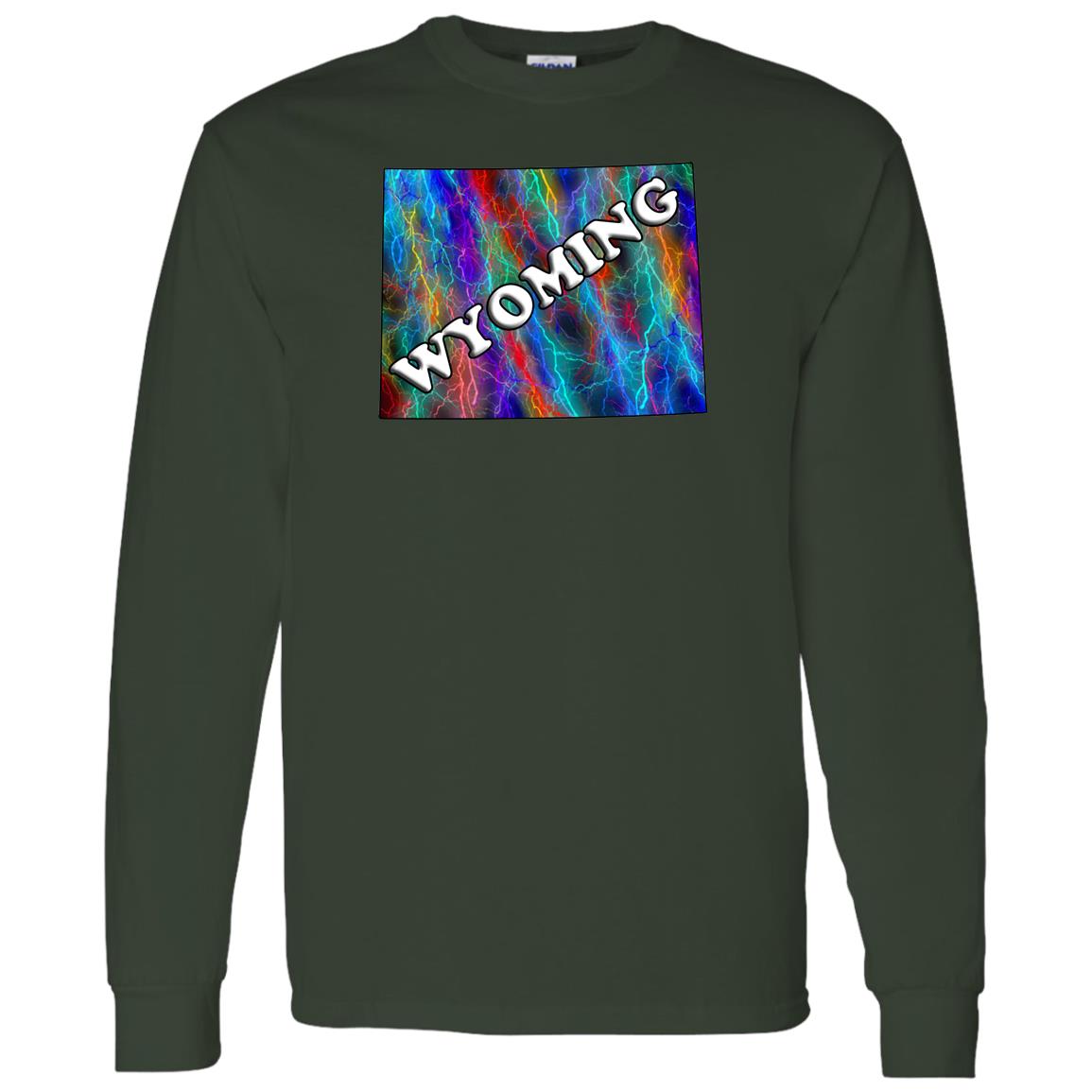 Wyoming Long Sleeve State T-Shirt