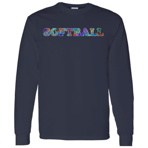 Softball Long Sleeve Sport T-Shirt