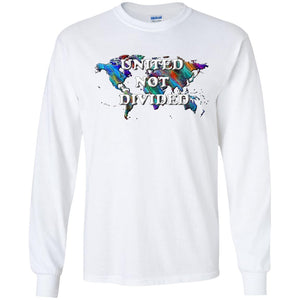 United Not Divided Long Sleeve T-Shirt (World)