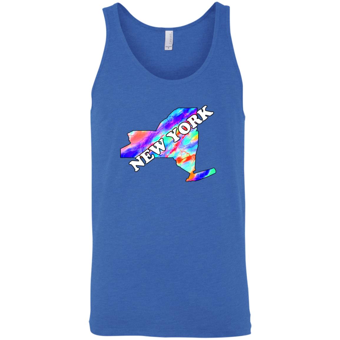 New York Sleeveless Unisex Tee