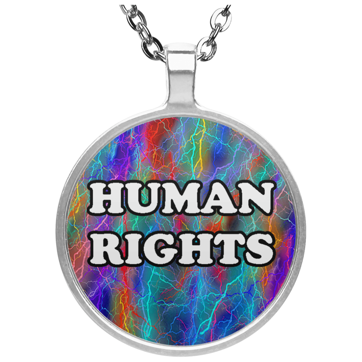 Human Rights Necklace