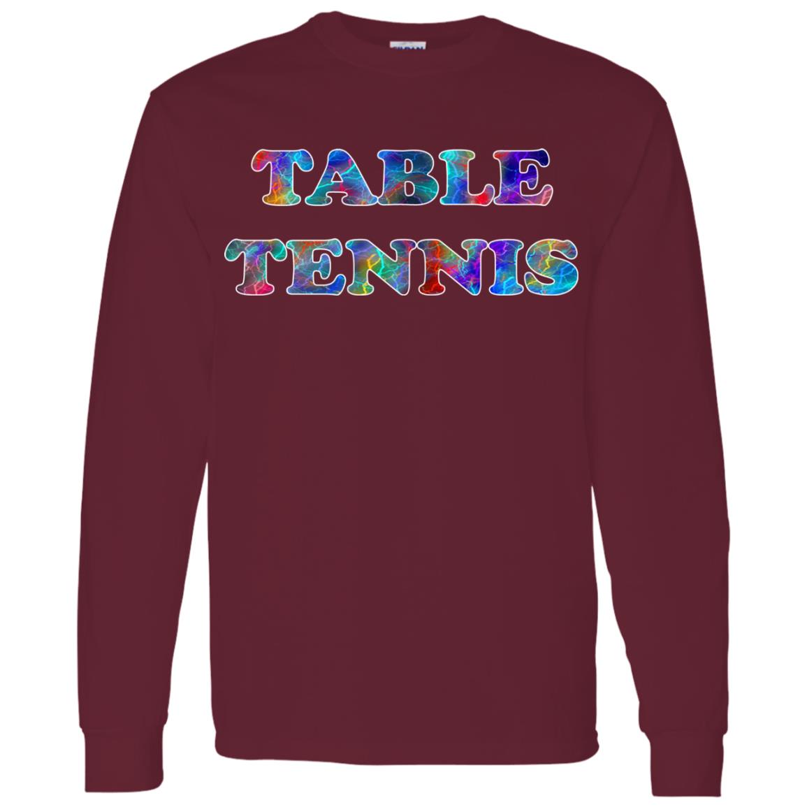 Table Tennis Long Sleeve T-Shirt