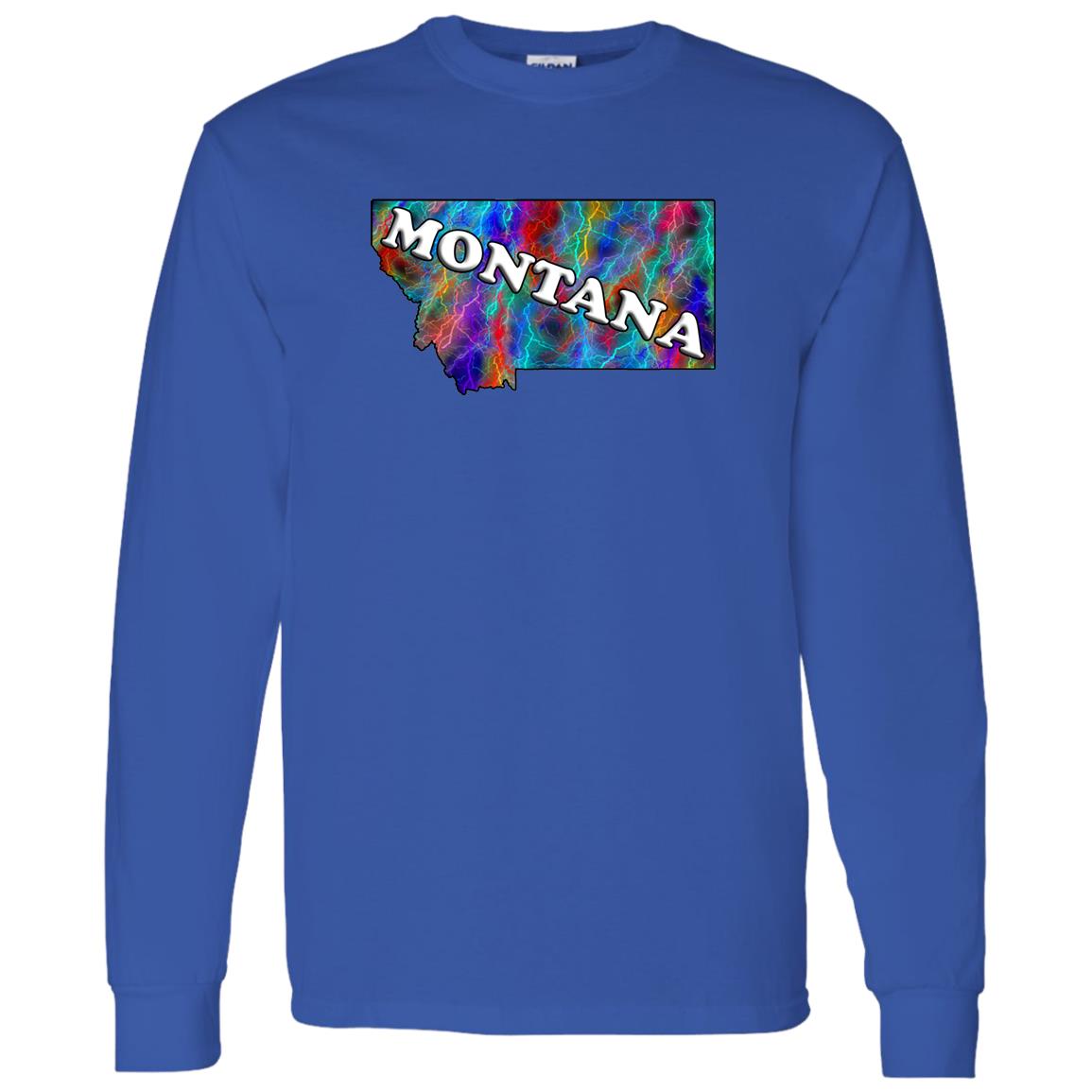 Montana Long Sleeve State T-Shirt