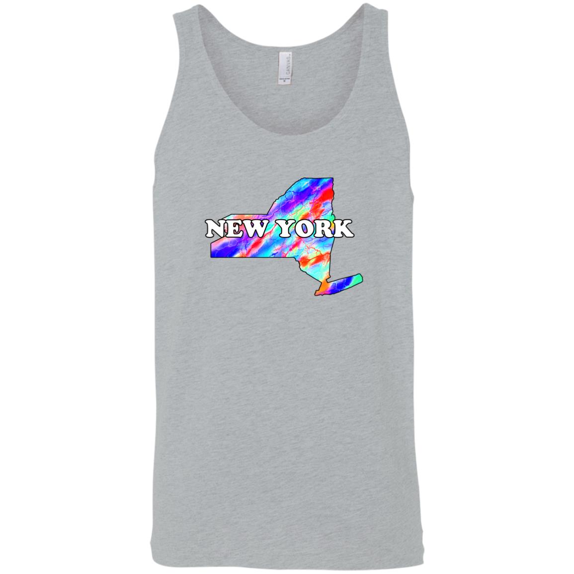 New York Sleeveless Unisex Tee