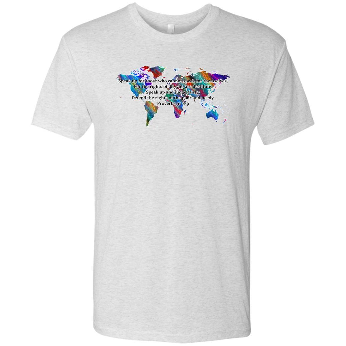 Proverbs 31 8-9 T-Shirt