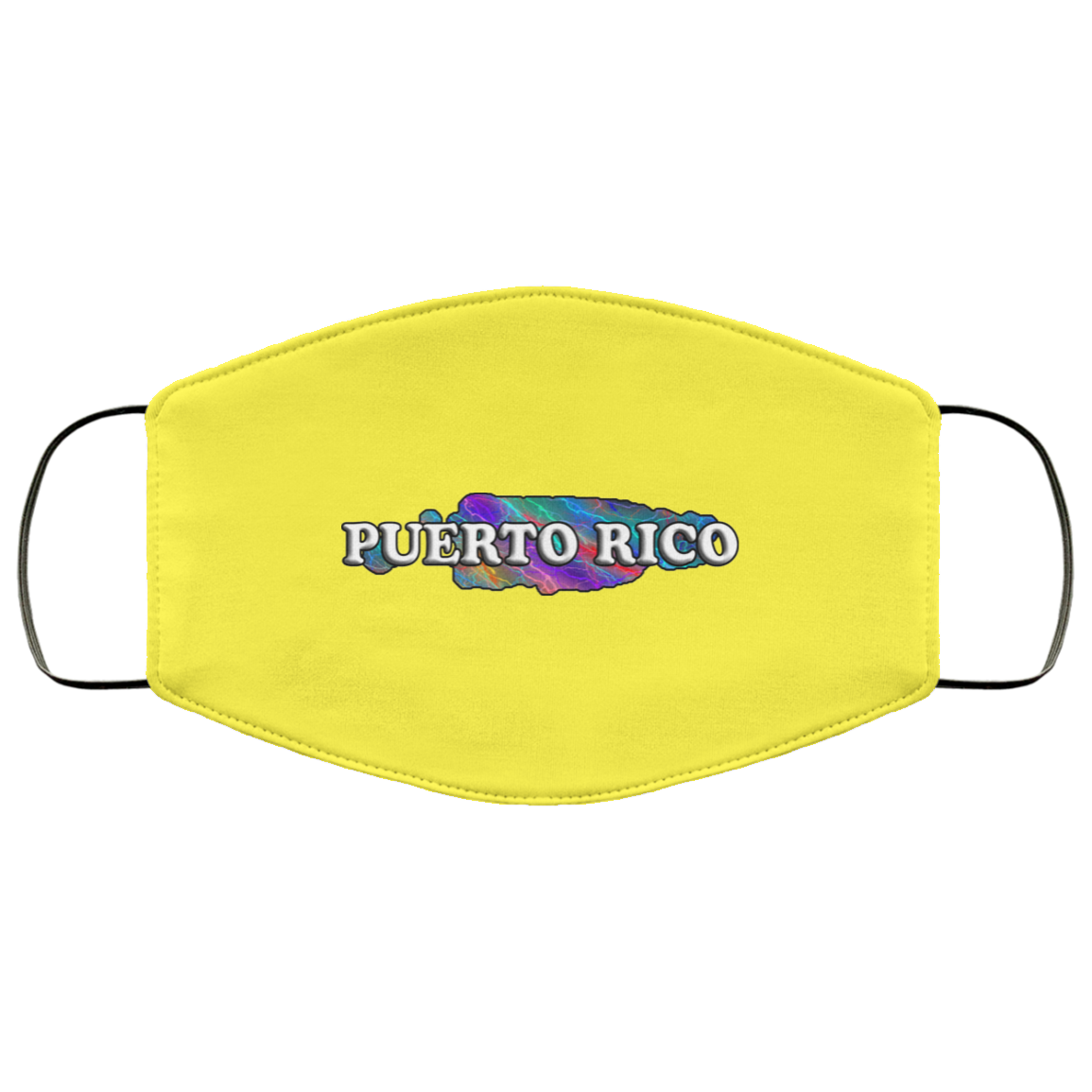 Puerto Rico 2 Layer Protective Face Mask