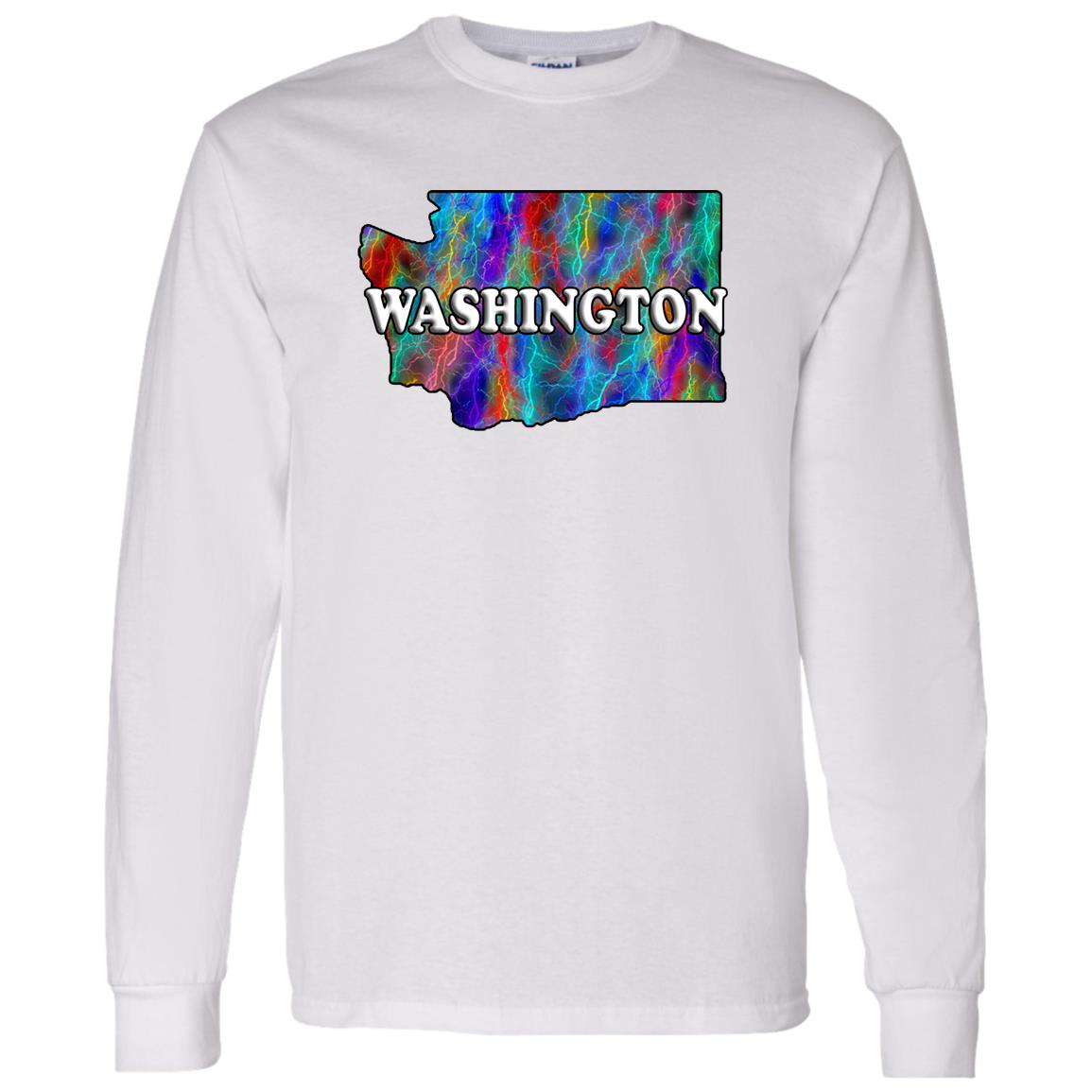 Washington Long Sleeve State T-Shirt