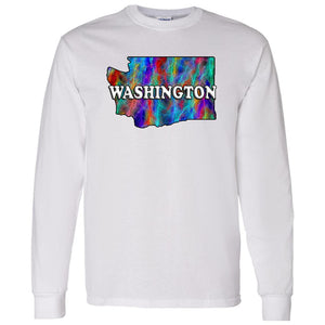Washington Long Sleeve State T-Shirt