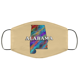 Alabama 2 Layer Protective Face Mask