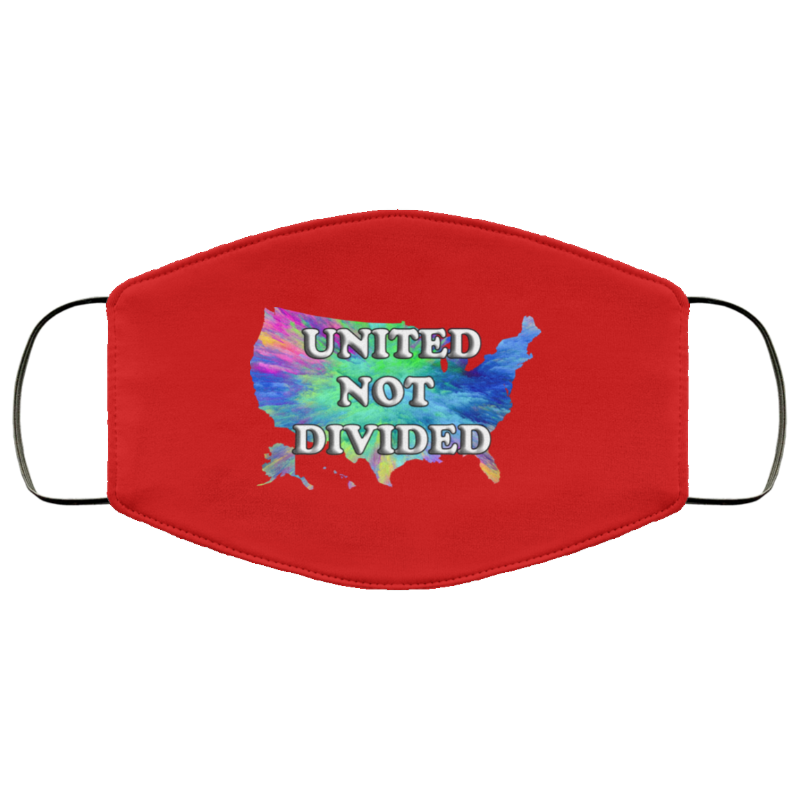 United Not Divided (USA) 3 Layer Protective Face Mask