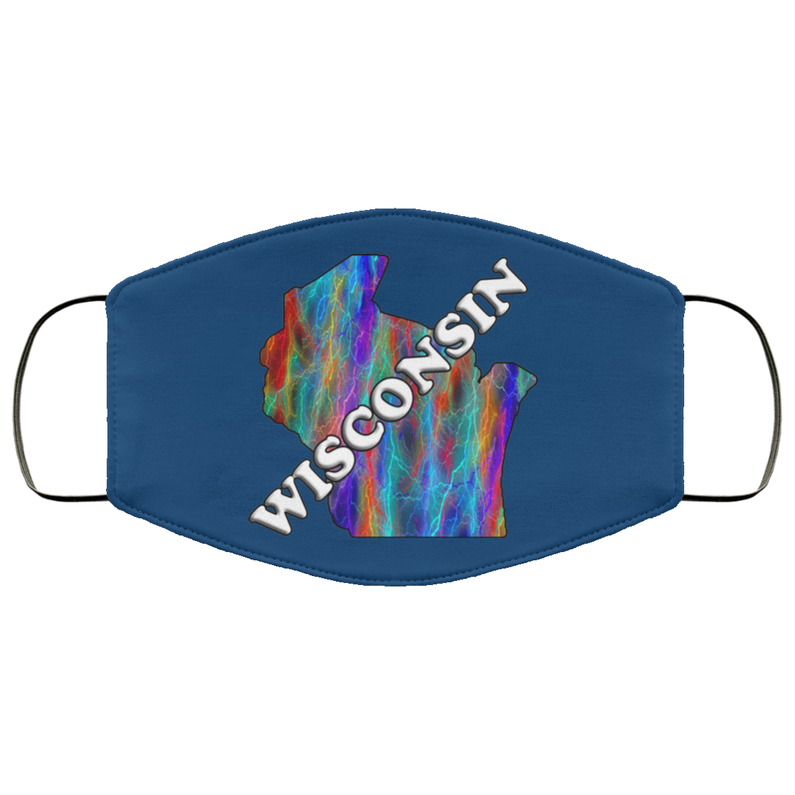 Wisconsin 2 Layer Protective Face Mask