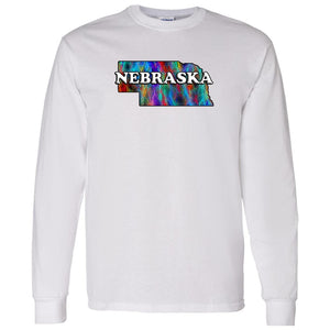 Nebraska Long Sleeve State T-Shirt