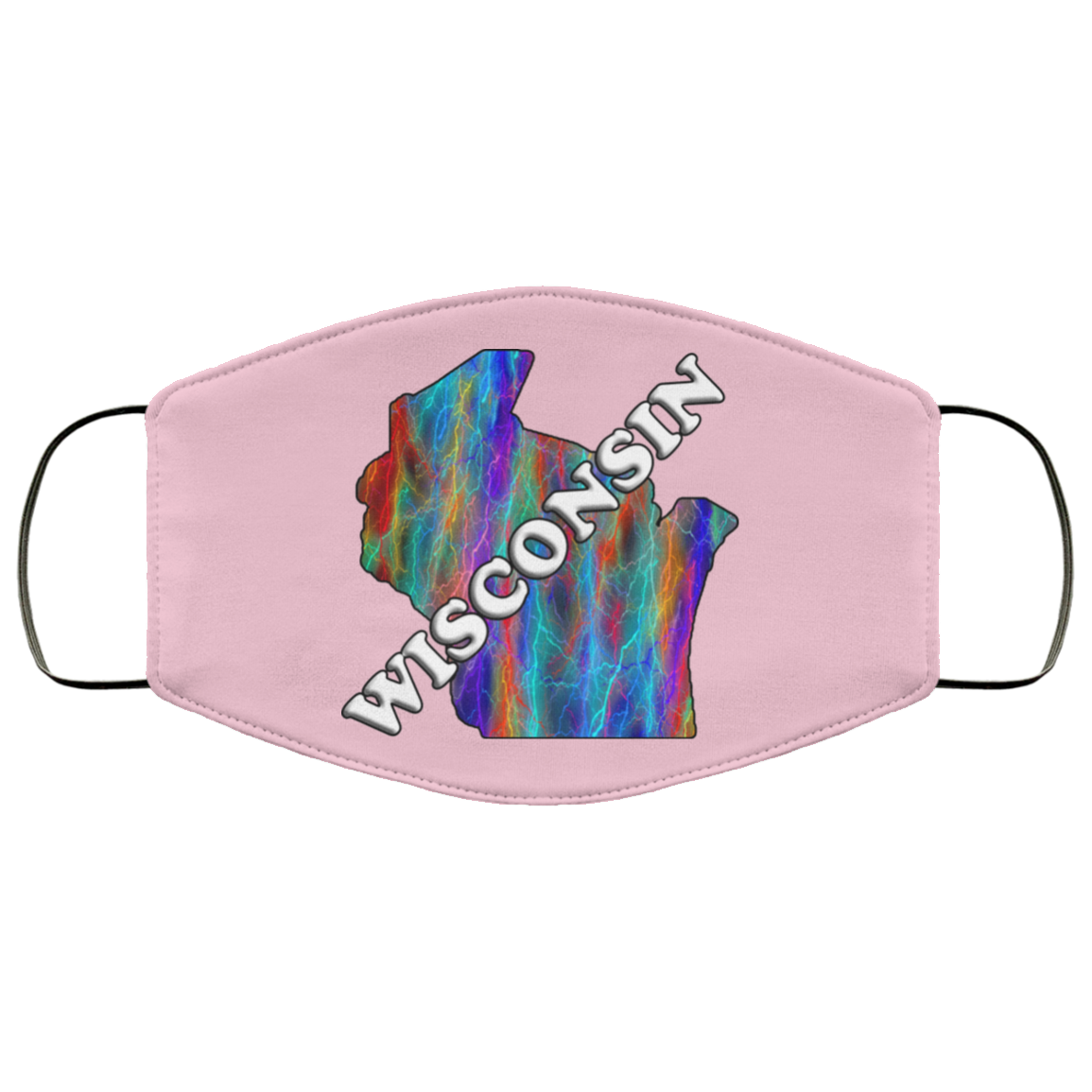 Wisconsin 2 Layer Protective Face Mask