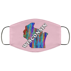 Wisconsin 2 Layer Protective Face Mask