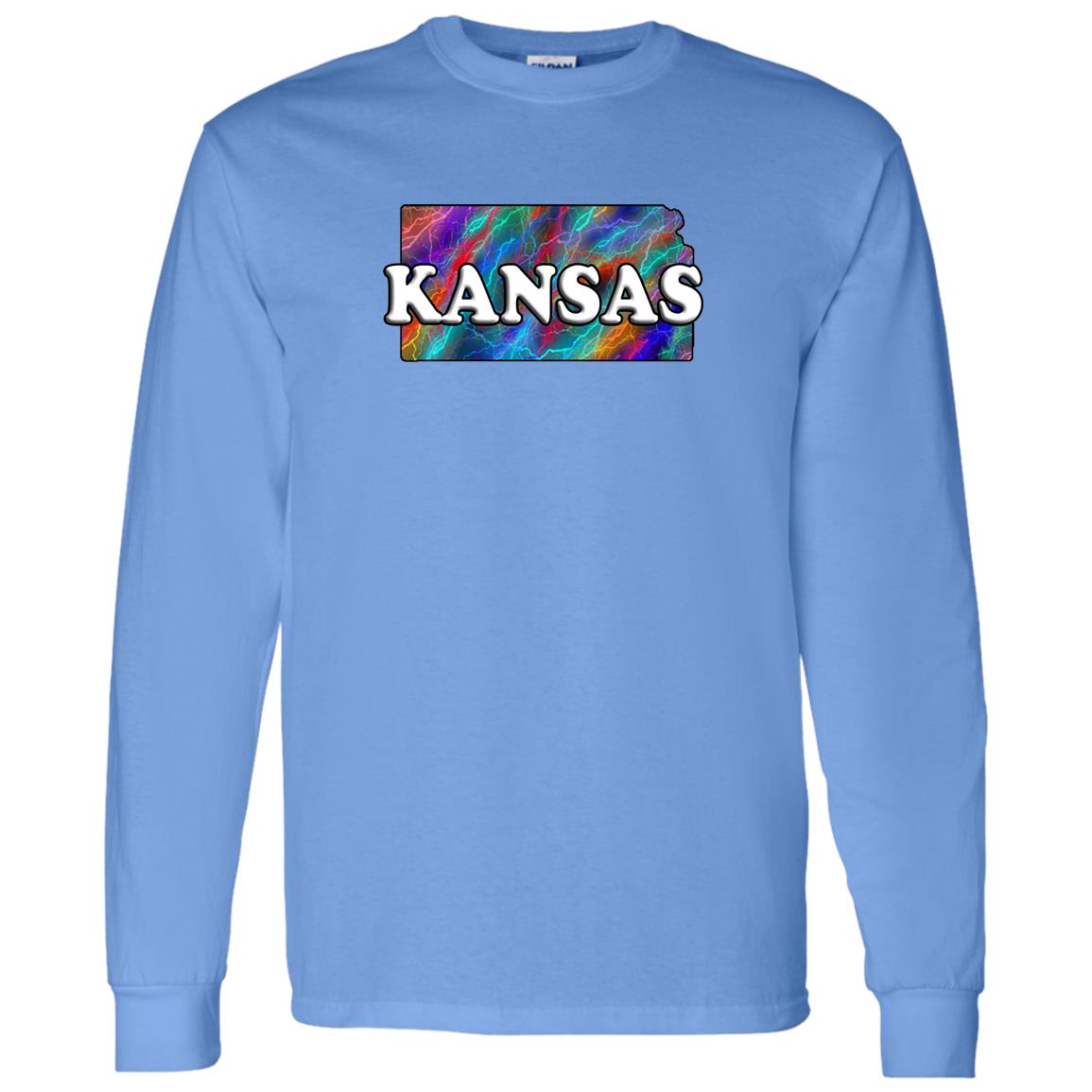 Kansas Long Sleeve State T-Shirt