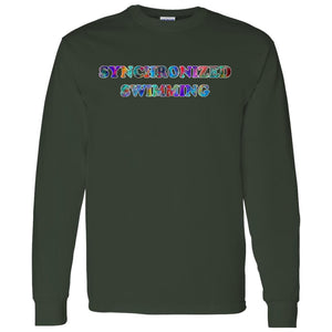 Synchronized Swimming Long Sleeve Sport T-Shirt