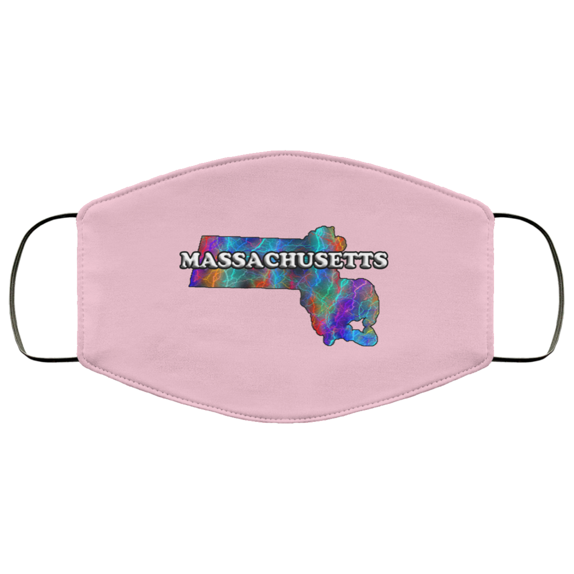 Massachusetts 2 Layer Protective Face Mask