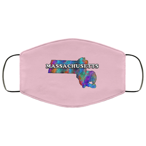 Massachusetts 2 Layer Protective Face Mask