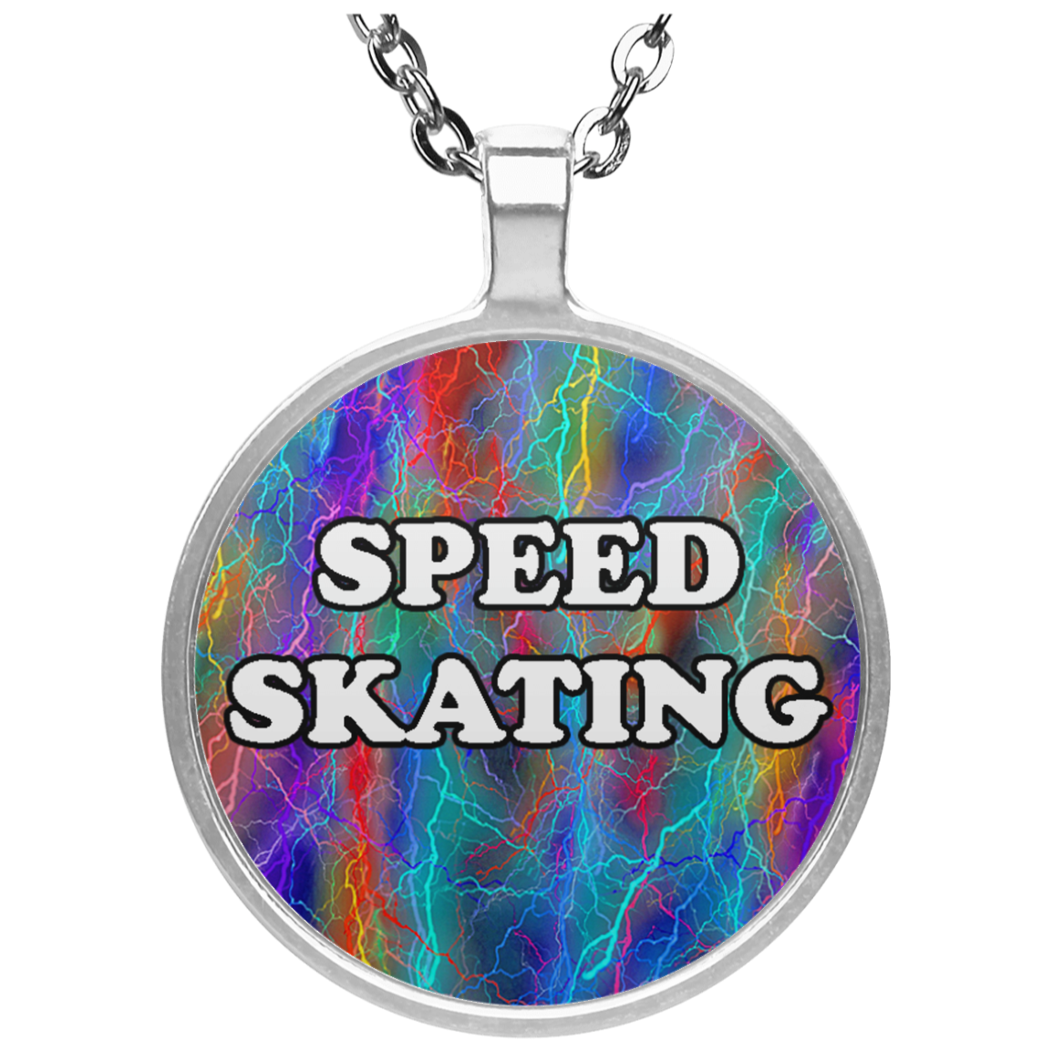Speed Skating Necklace