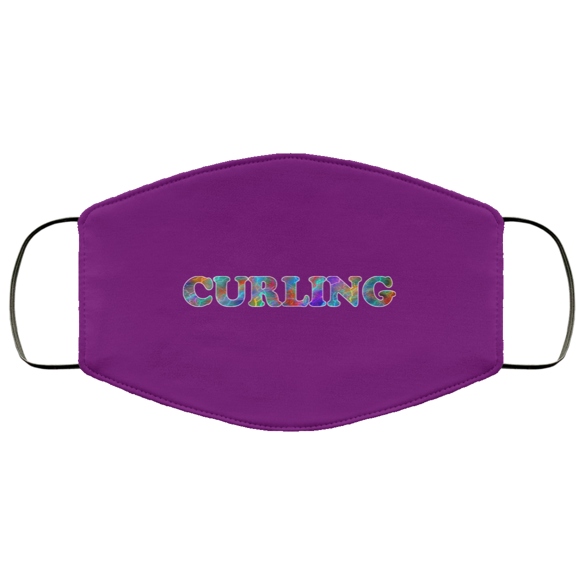 Curling 2 Layer Protective Mask