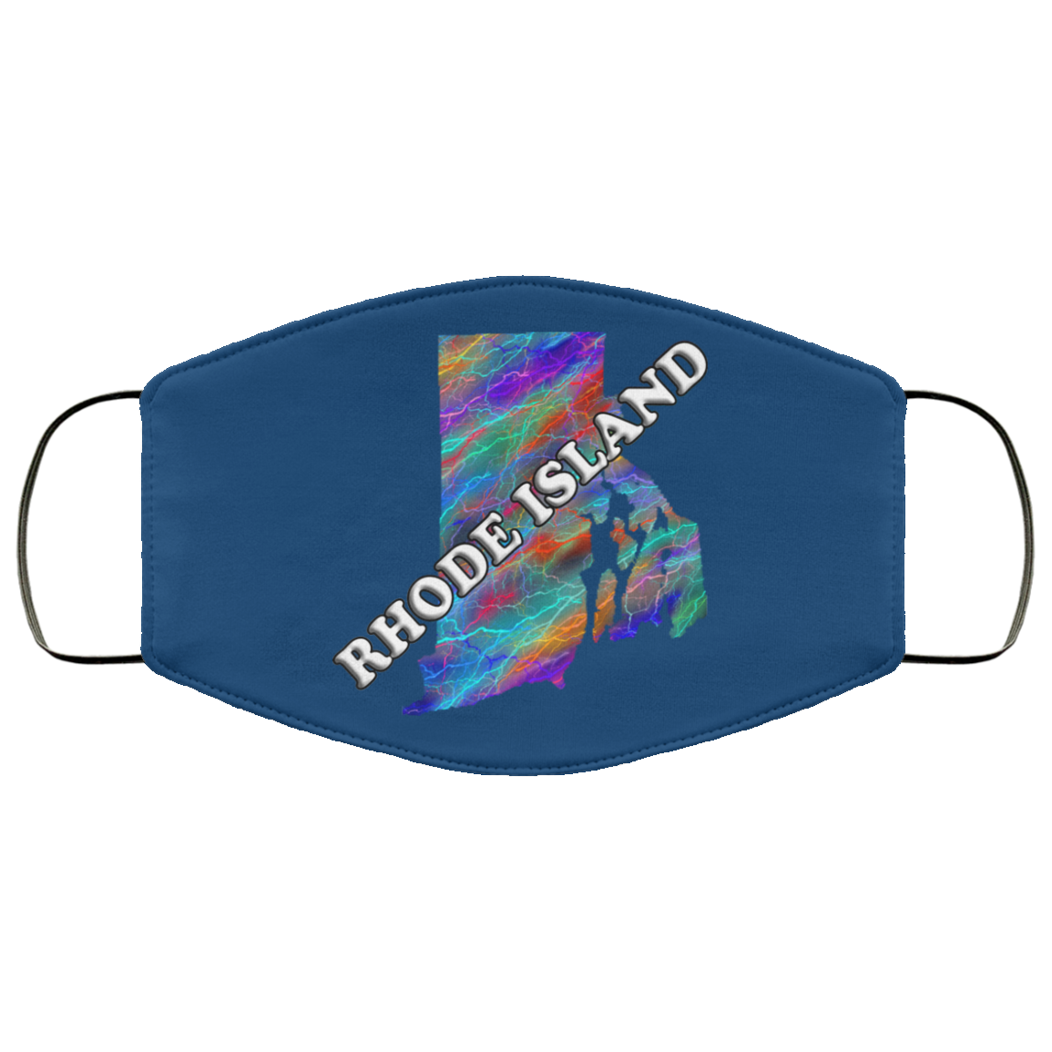 Rhode Island 2 Layer Protective Face Mask