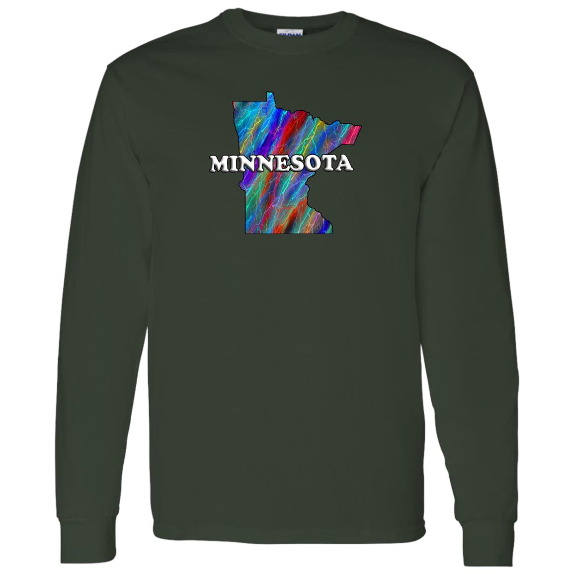Minnesota Long Sleeve StateT-Shirt