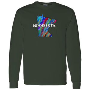 Minnesota Long Sleeve StateT-Shirt
