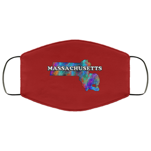 Massachusetts 2 Layer Protective Face Mask
