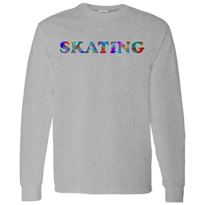 Skating Long Sleeve Sport T-Shirt