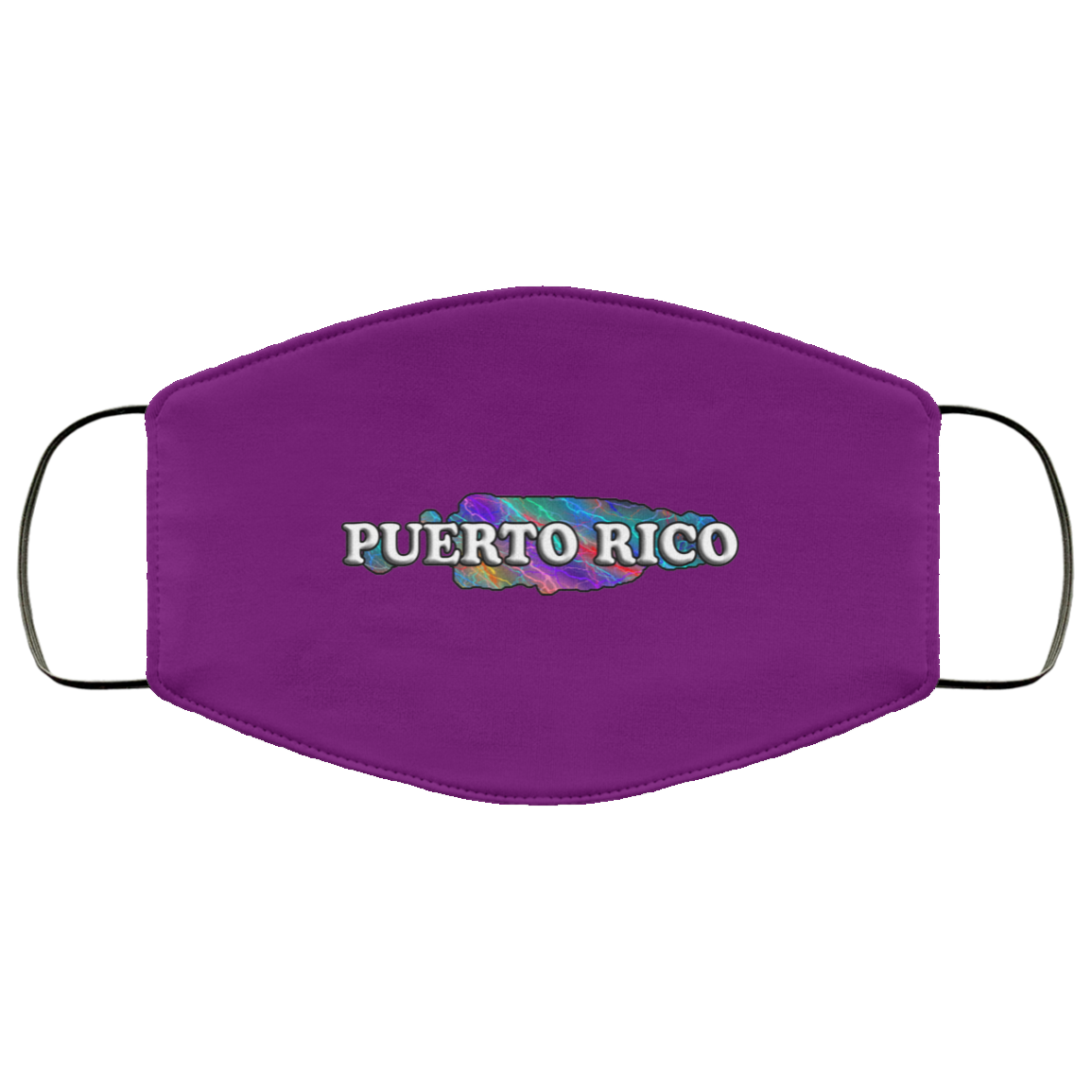 Puerto Rico 2 Layer Protective Face Mask