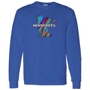 Minnesota Long Sleeve StateT-Shirt