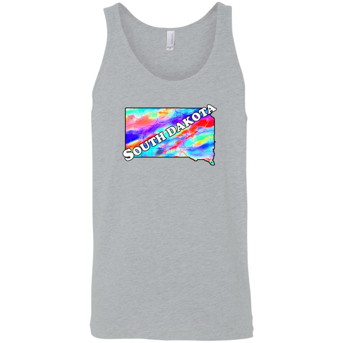 South Dakota Sleeveless Unisex Tee