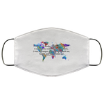 Matthew 25 35-36 2 Layer Protective Face Mask