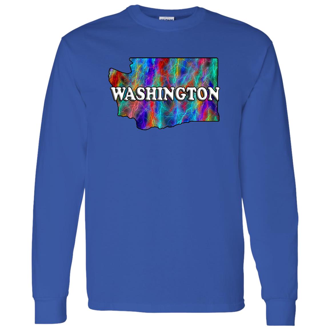 Washington Long Sleeve State T-Shirt